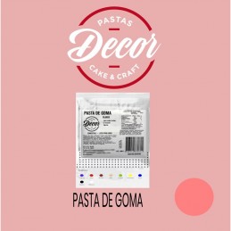 Pasta De Goma Para Modelar - Rosa Oscuro X  250 G - Decor Decor - 1