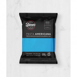 Pasta Para Cubrir Tortas - Celeste - Leche Cond. X  250 G - Decor Decor - 1