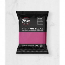 Pasta Para Cubrir Tortas - Fucsia - Leche Cond. X  250 G - Decor Decor - 1