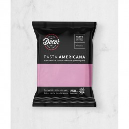 Pasta Para Cubrir Tortas - Rosa - Leche Cond. X  250 G - Decor Decor - 1