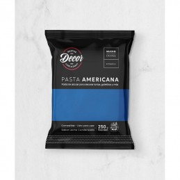 Pasta Para Cubrir Tortas - Turquesa - Leche Cond. X  250 G - Decor Decor - 1