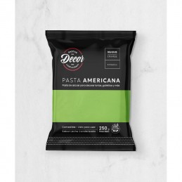 Pasta Para Cubrir Tortas - Verde Claro - Leche Co. X  250 G - Decor Decor - 1