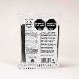 Pasta De Goma Para Modelar - Negro X  250 G - Decor Decor - 1