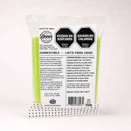 Pasta De Goma Para Modelar - Verde Limón X  250 G - Decor Decor - 1