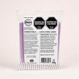 Pasta De Goma Para Modelar - Violeta X  250 G - Decor Decor - 1