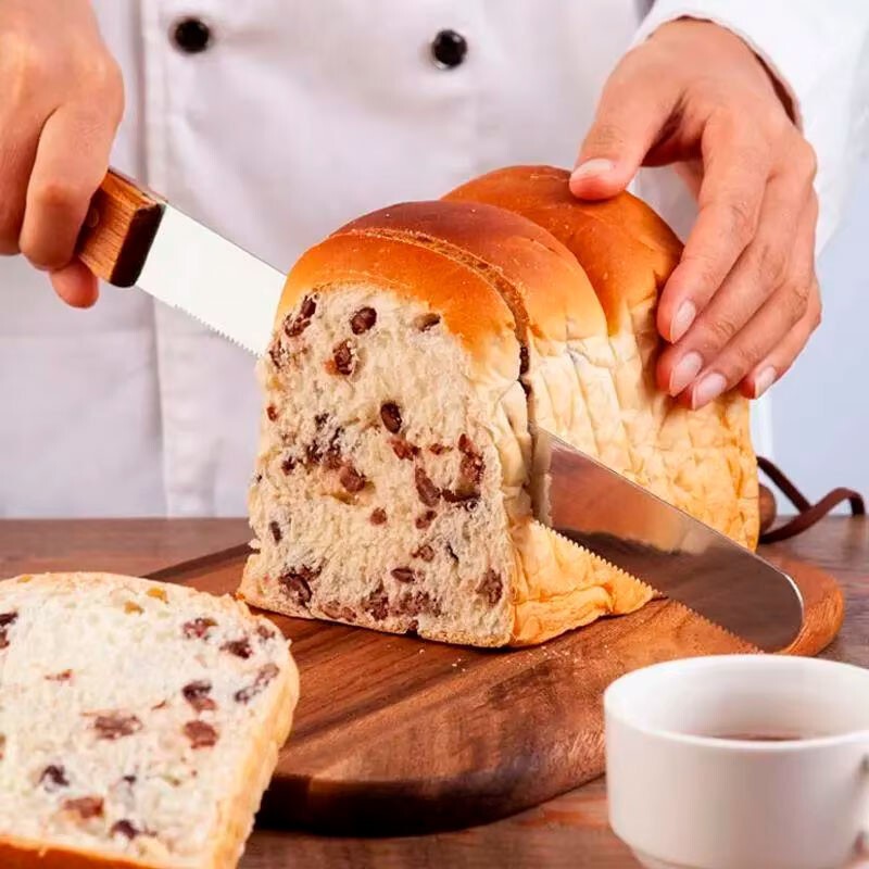 Cuchillo Dentado De Acero 42 Cm X Unid.  - 1