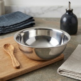 Bowls De Acero Inoxidable 18 Cm 1000 Ml X Unid.  - 1