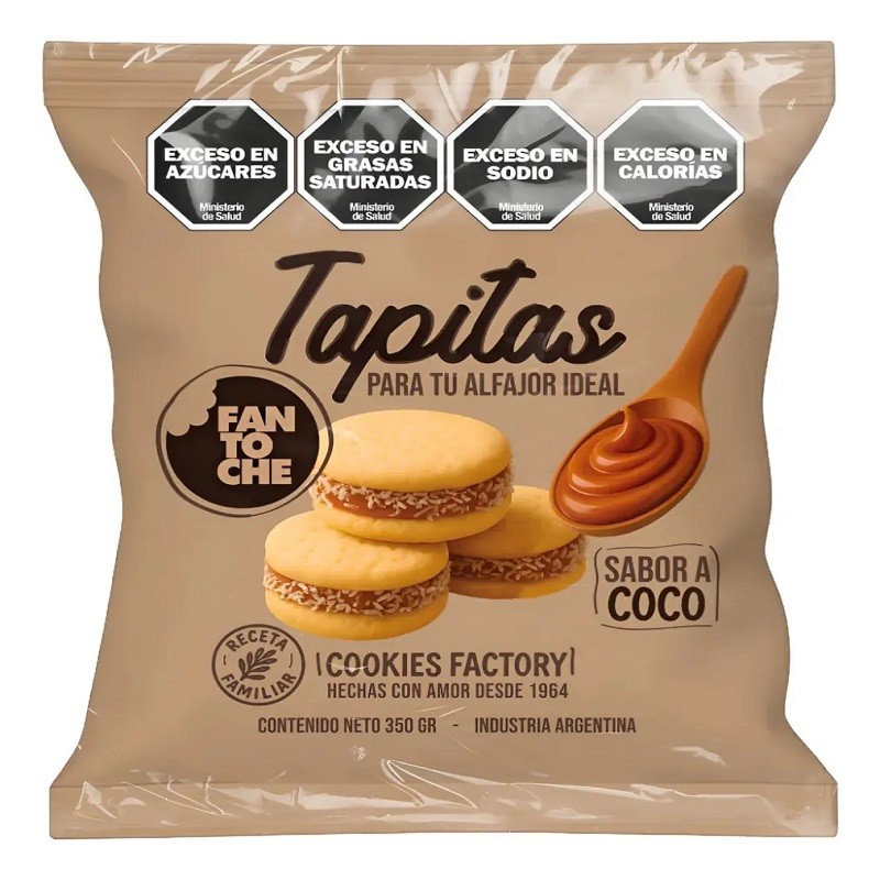 Tapitas De Alfajor X  350 G - Fantoche Fantoche - 1