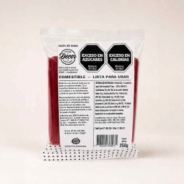 Pasta De Goma Para Modelar - Rojo X  250 G - Decor Decor - 1