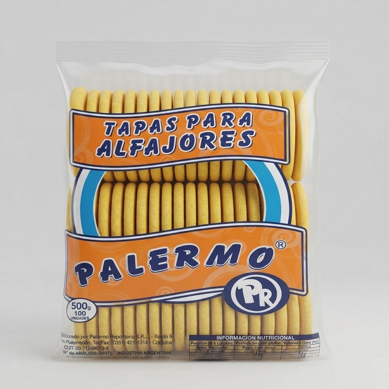 Tapitas De Alfajor 4 Cm X  100 Unid. - Palermo Palermo - 1