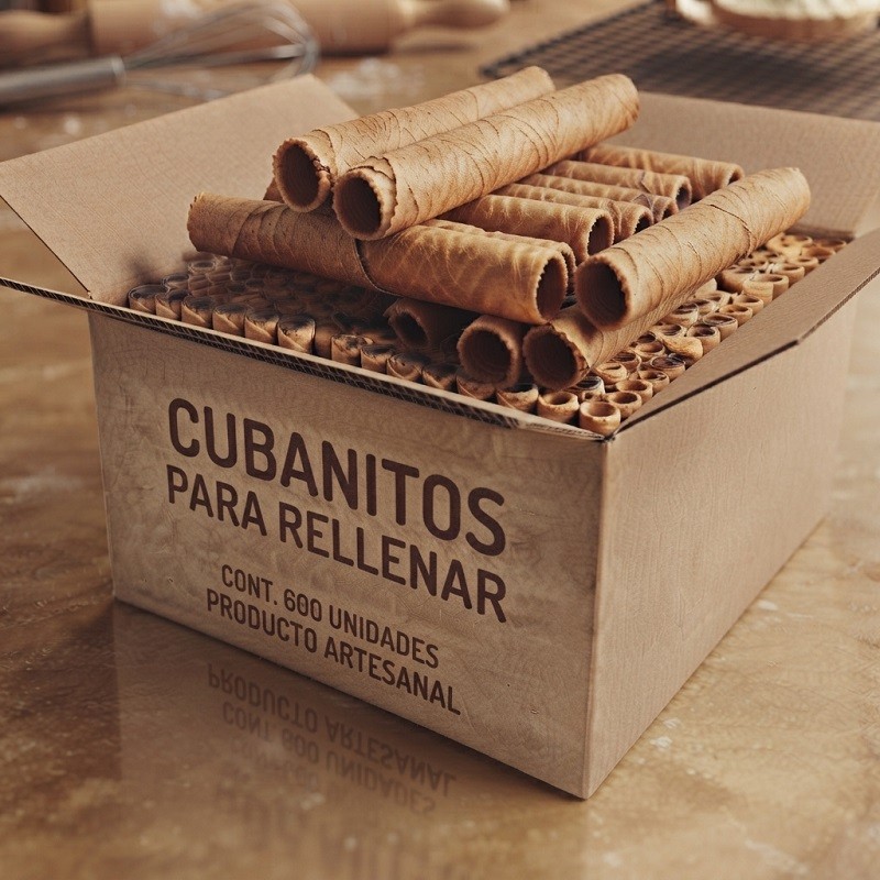 Cubanitos Vacios Para Rellenar - 15Cm X  600 Unid. - Conix Conix - 1