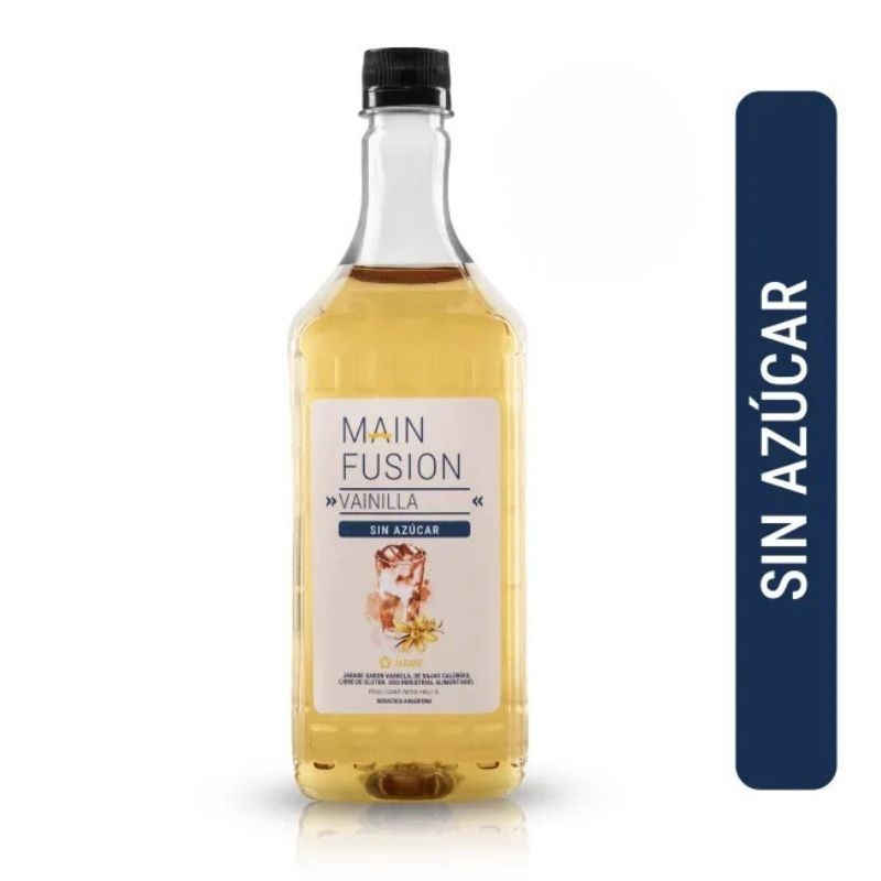 Jarabe / Syrup - Vainilla - Sin Azucar X   1 L - Main Fusion Main Fusion - 1