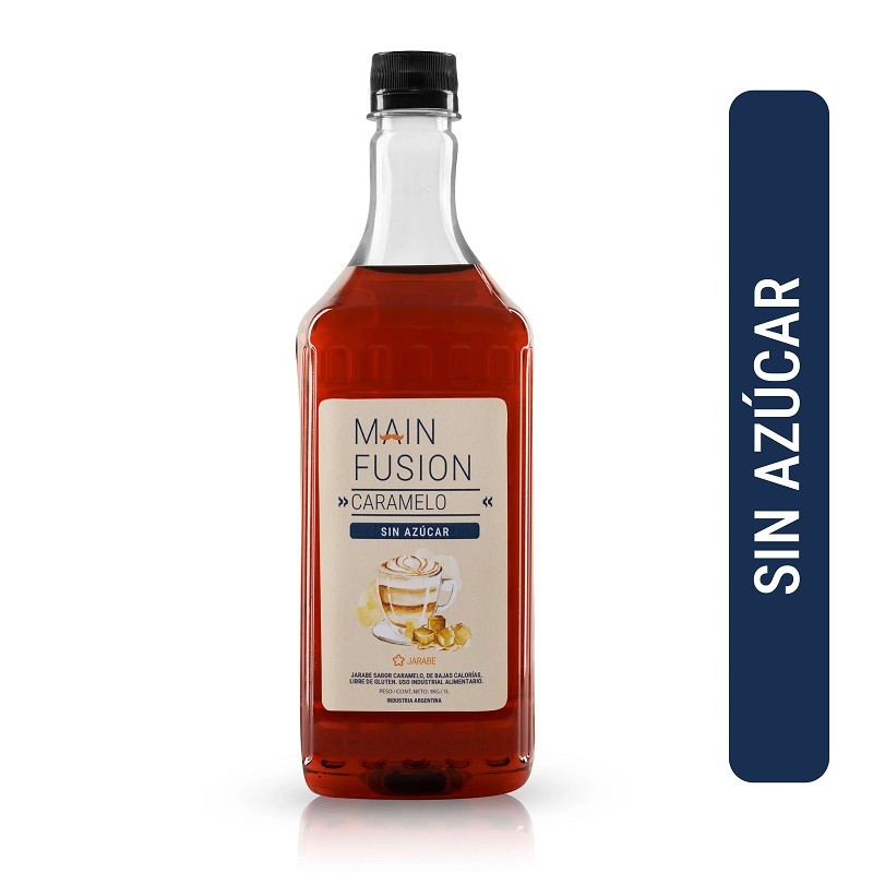 Jarabe / Syrup - Caramelo - Sin Azucar X   1 L - Main Fusion Main Fusion - 1