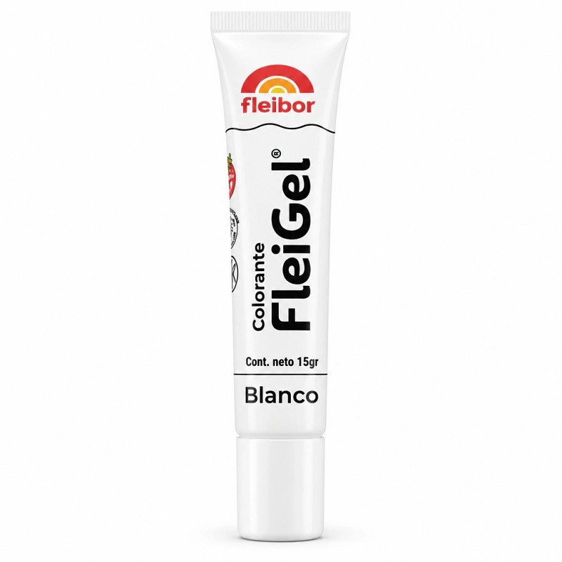 Colorante En Gel - Blanco X   15 G - Fleibor Fleibor - 1