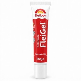 Colorante En Gel - Rojo X   15 G - Fleibor Fleibor - 1