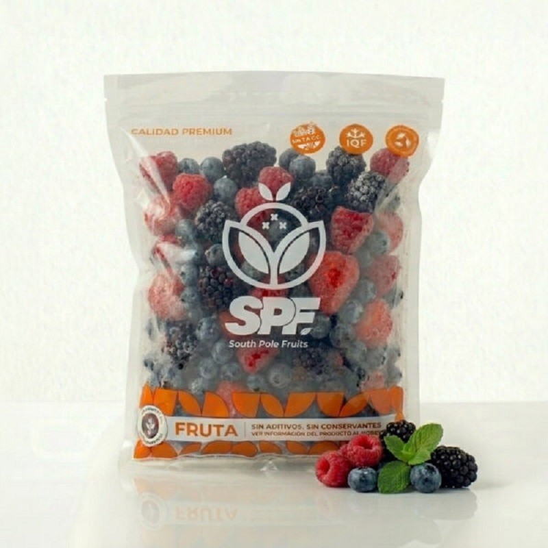 Mix Berries Frut. Arand. Fram. Mor. Congelados X   1 Kg  - 1