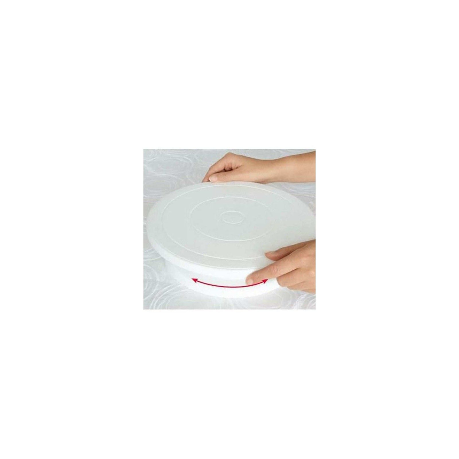 Soporte Para Torta Giratorio 30 Cm Plastico X Unid.  - 1