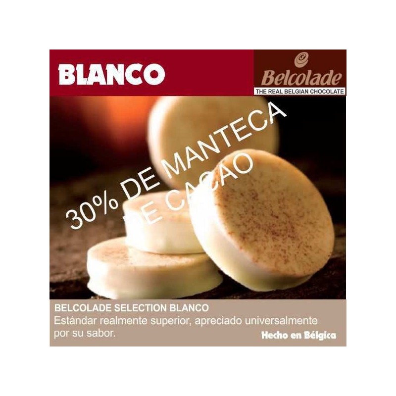 Chocolate Cobertura Blanco Para Templar X   1 Kg - Belcolade Belcolade - 1