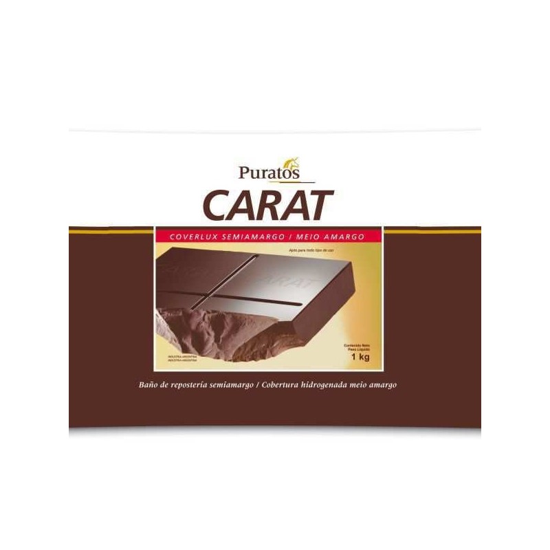 Chocolate Baño Moldeo Semiamargo X  12 Kg - Carat Coverlux Carat Coverlux - 1
