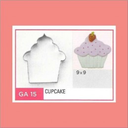 Cortante Metal Cupcake - Ga15 X Unid. - Flogus Flogus - 1