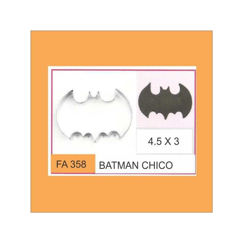 Cortante Metal Batman Chico - Fa358 X Unid. - Flogus Flogus - 1