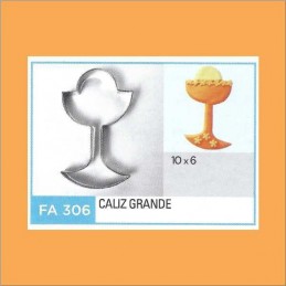 Cortante Metal Caliz Grande - Fa306 X Unid. - Flogus Flogus - 1
