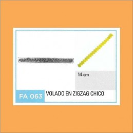 Cortante Metal Volado Zig-Zag Chico - Fa063 X Unid. - Flogus Flogus - 1