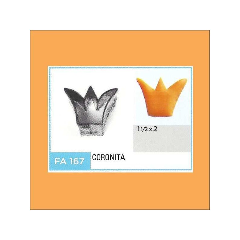 Cortante Metal Coronita - Fa167 X Unid. - Flogus Flogus - 1