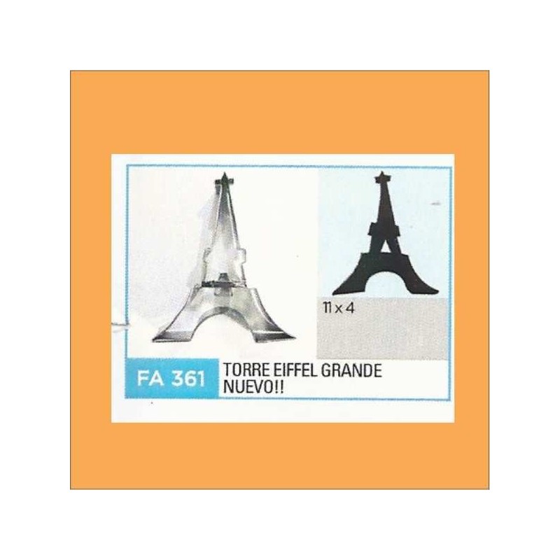 Cortante Metal Torre Eiffel Grande -  Fa361 X Unid. - Flogus Flogus - 1
