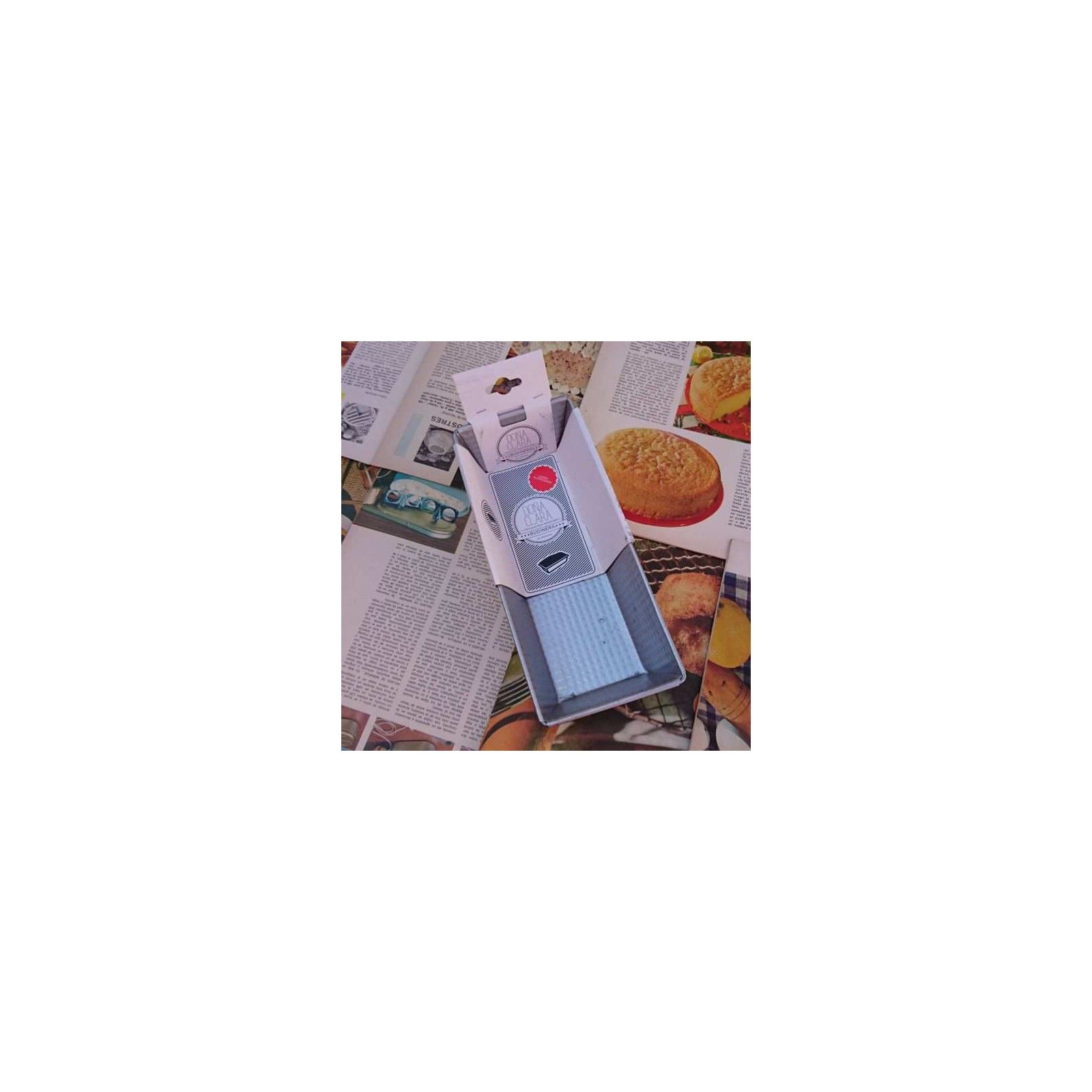 Molde Budin Ingles Acero Al. Nº3 24 X 11 Cm X Unid.  - 1
