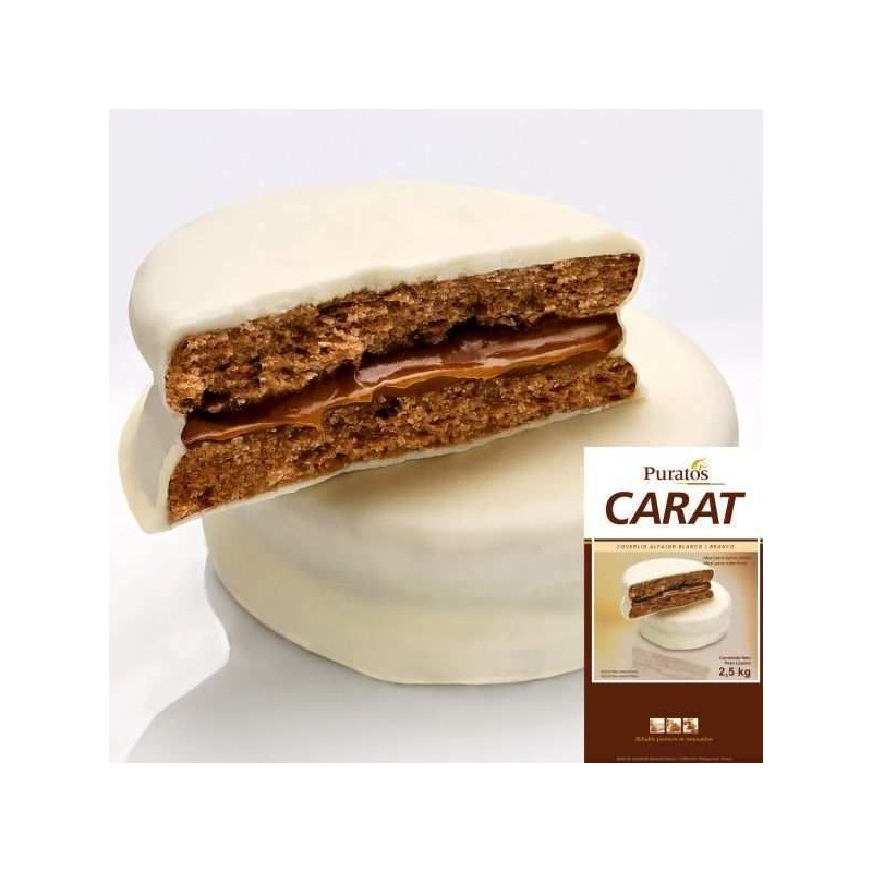 Chocolate Carat Coverliq Alfajorero Blanco X 3.3 Kg - Carat Carat - 1