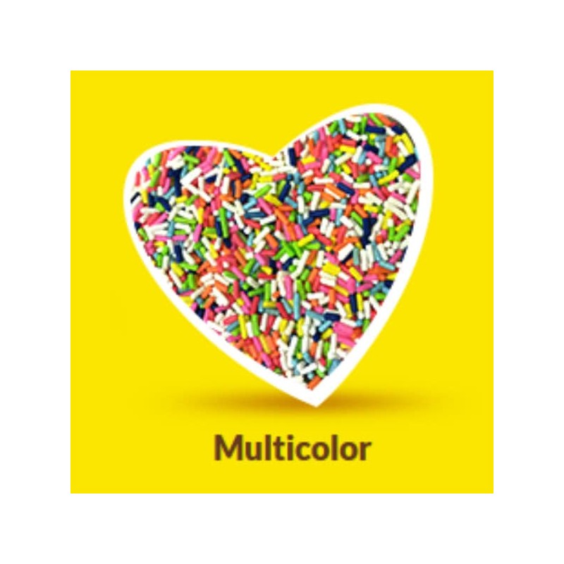 Grana De Color - Multicolor X   1 Kg  - 1
