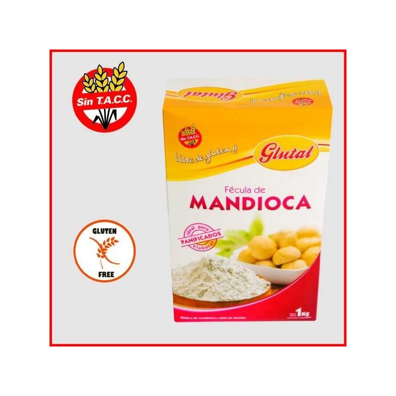 Fecula De Mandioca - Sin Tacc X   1 Kg - Glutal Glutal - 1