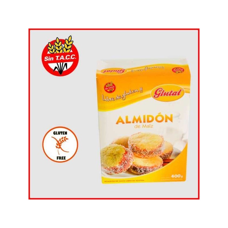 Fecula De Maiz - Sin Tacc X  400 G - Glutal Glutal - 1