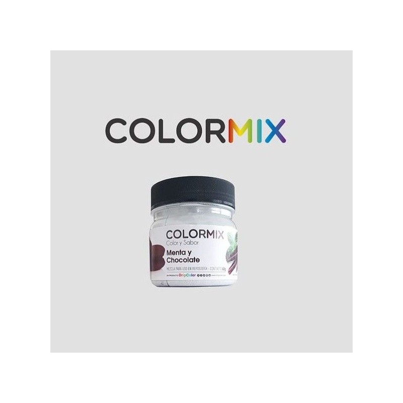 Saborizante Color Beige Sabor Menta y Chocolate X   80 G - Colormix Colormix - 1