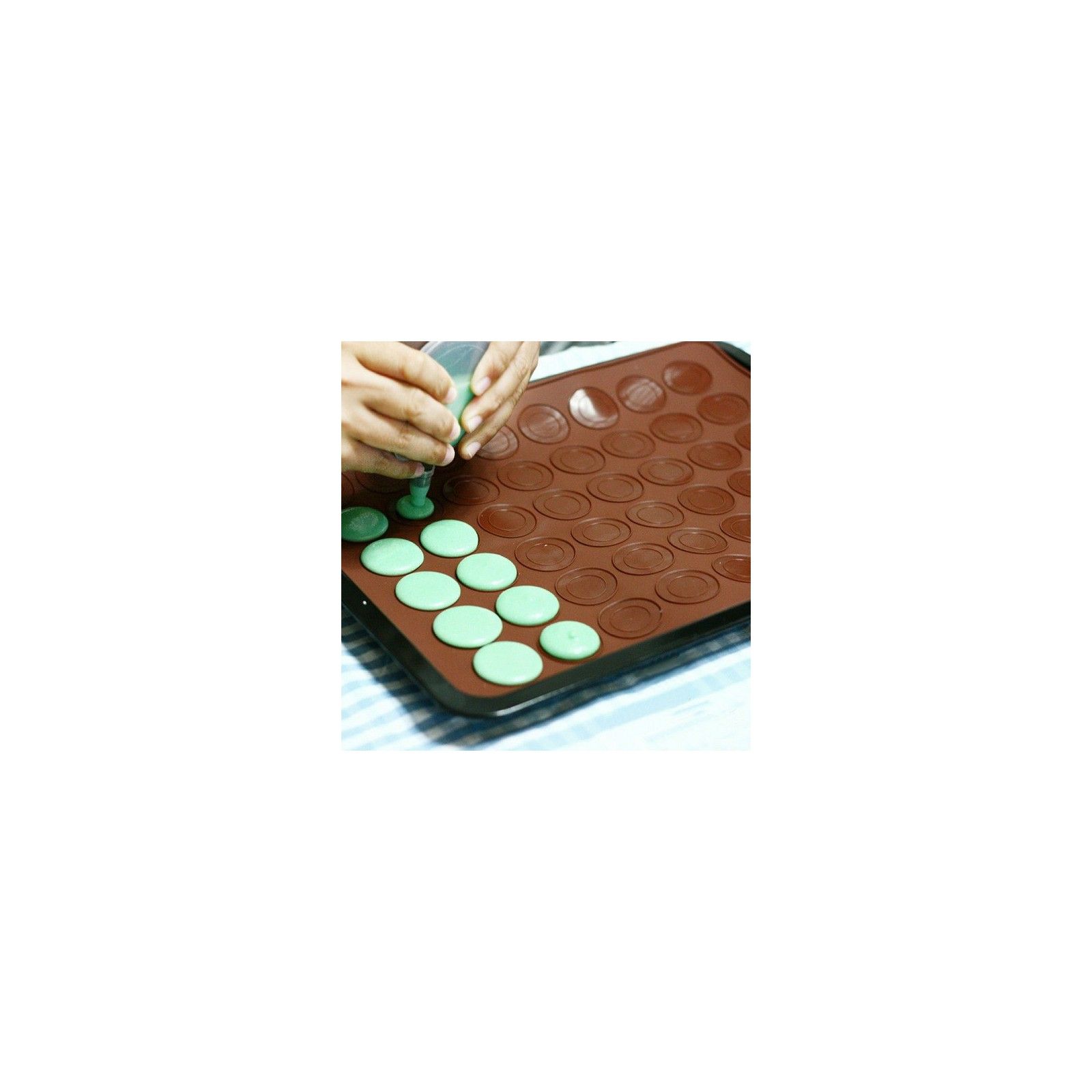 Lamina Silicona Para Macarons - 30x40 X Unid.  - 1