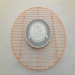 Rejilla Redonda Bronce 33 Cm X Unid.  - 1