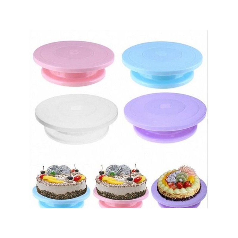Soporte Para Torta Giratorio 28 Cm - Importada X Unid. - 1 Soporte Para Torta Giratorio 28 Cm - Importada X Unid. - 1