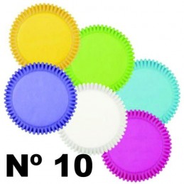 Pirotin Liso  Nº  10   Colores Pasteles Surtidos X  500 Unid.  - 1