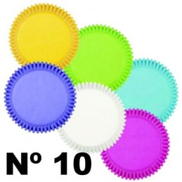 Pirotin Liso  Nº  10   Colores Pasteles Surtidos X   12 Unid.  - 1