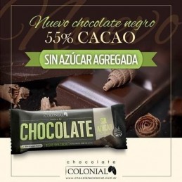 Chocolate Familiar Negro Para Taza Sin Azucar X  100 G - Colonial Colonial - 1