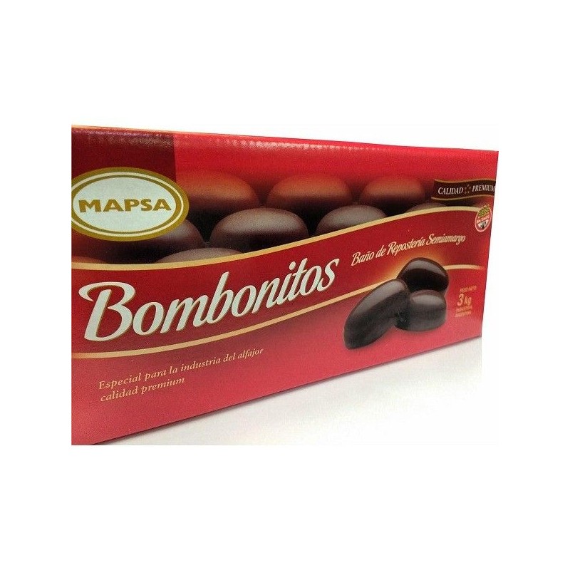 Chocolate Baño Reposteria Semiamargo X   1 Kg - Bombonitos Bombonitos - 1