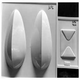Molde Pvc Huevo Pascua Piramide - 35X28 - 1696 X Unid.  - 1