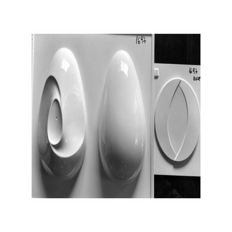 Molde Pvc Huevo Pascua Ondas - 35X28 - 1697 X Unid.  - 1