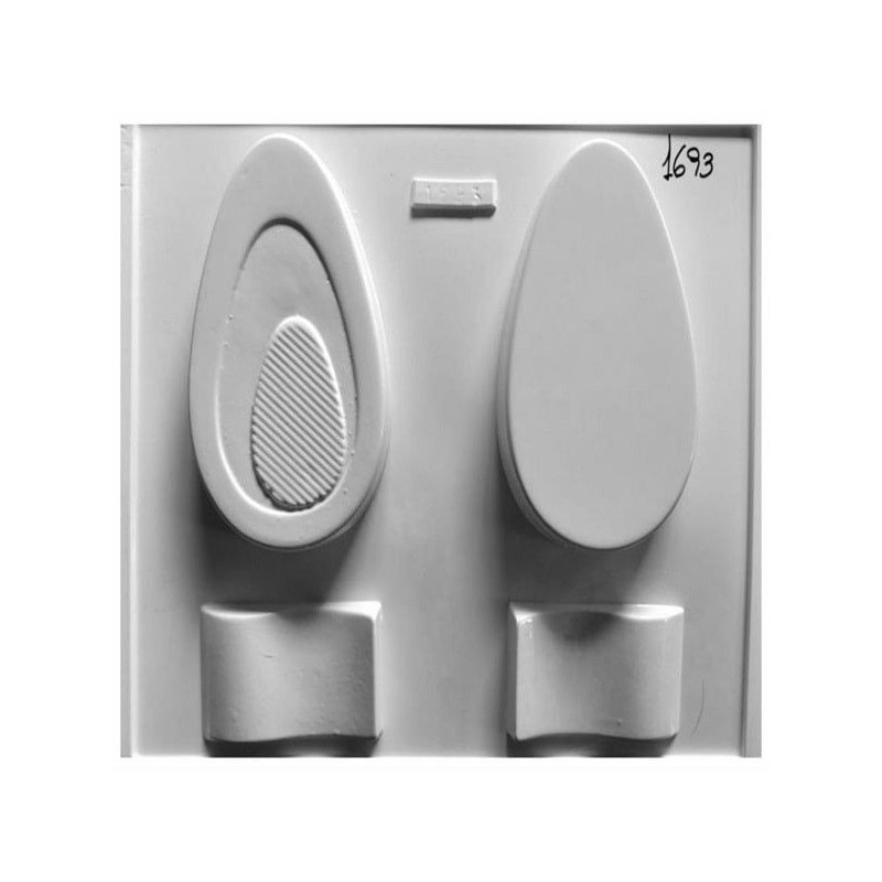 Molde Pvc Huevo Pascua Plano - 35X28 - 1693 X Unid.  - 1
