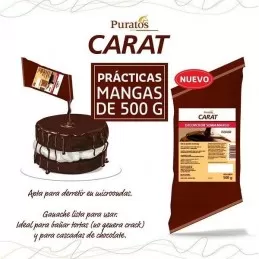 Chocolate Para Cascadas Decorcrem Semiamargo X  500 G - Carat Carat - 1