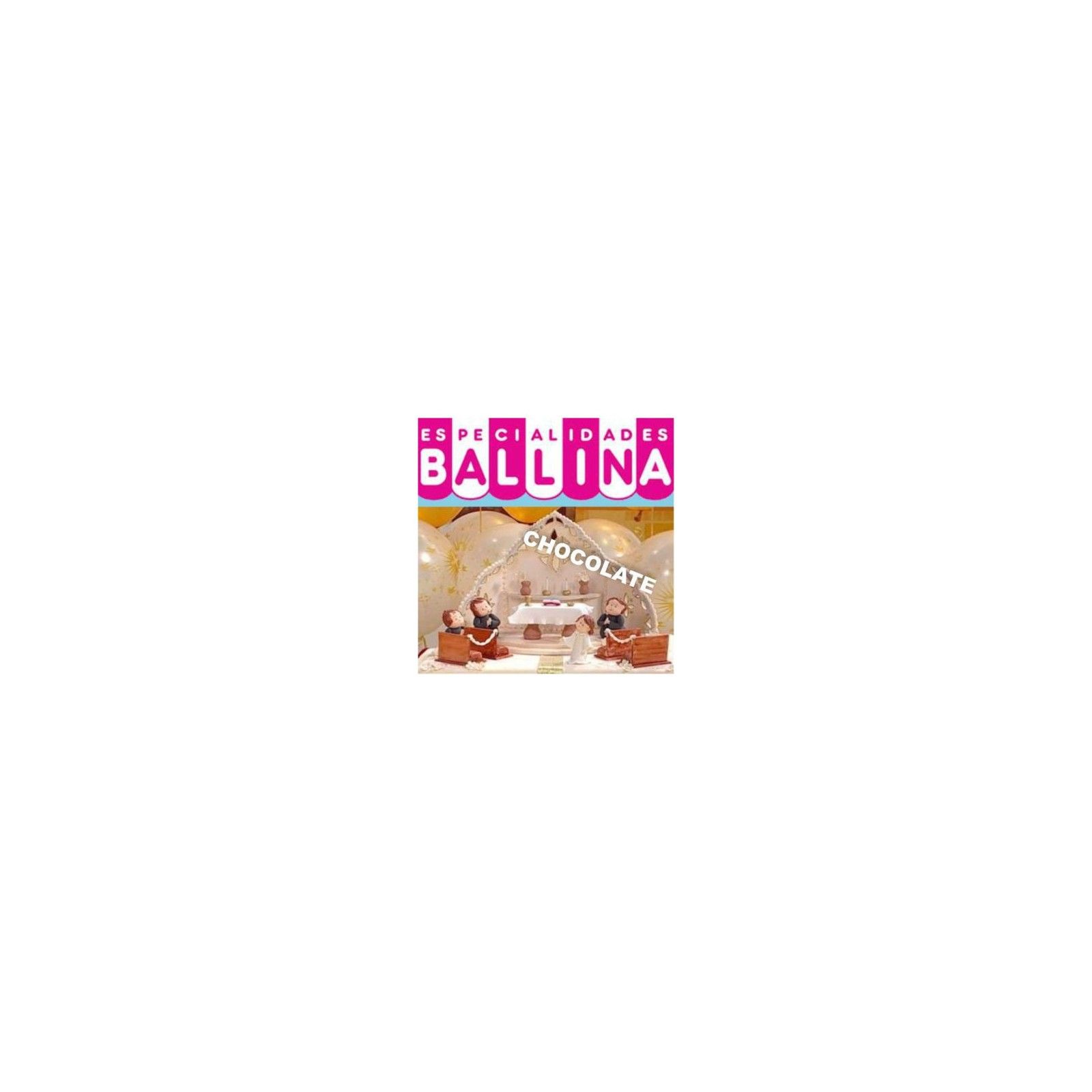 Pasta De Forrar Tortas - Chocolate X  500 G - Ballina Ballina - 1