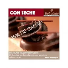 Chocolate Cobertura Con Leche Para Templar X   1 Kg - Belcolade Belcolade - 1