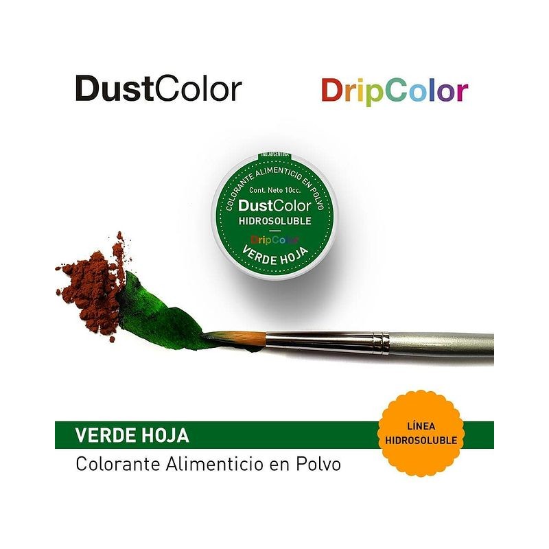 Colorante En Polvo - Verde Hoja X   10 G - Dustcolor Dustcolor - 1