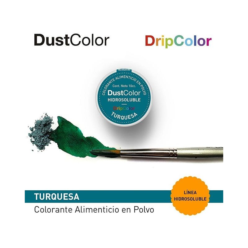 Colorante En Polvo - Turquesa X   10 G - Dustcolor Dustcolor - 1